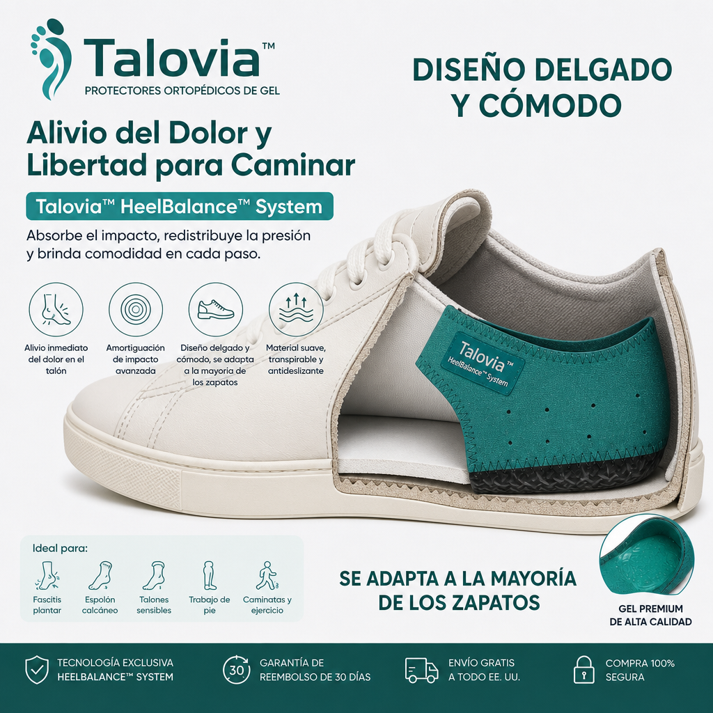Talovia™ Protectores Ortopédicos de Gel