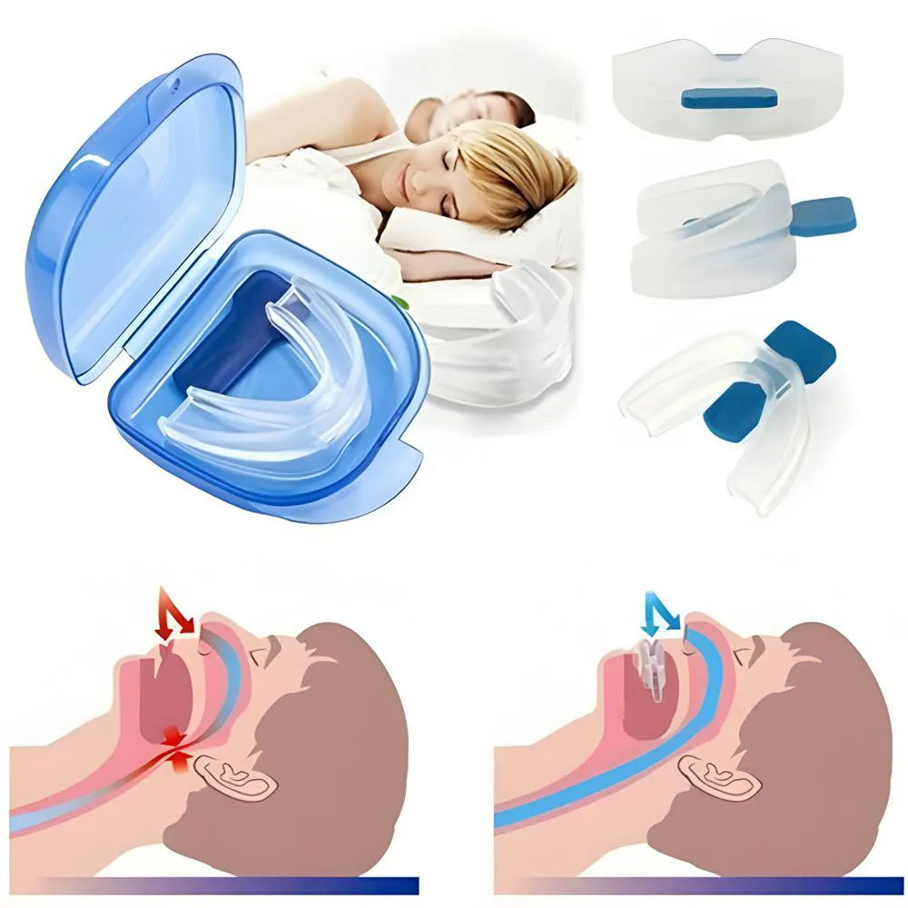 Silenzia™ Dispositivo Bucal Anti Ronquidos [Sueño Profundo y Noches en Silencio]
