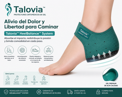 Talovia™ Protectores Ortopédicos de Gel