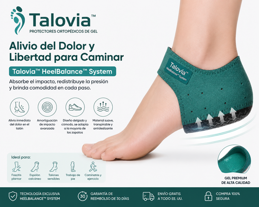 Talovia™ Protectores Ortopédicos de Gel