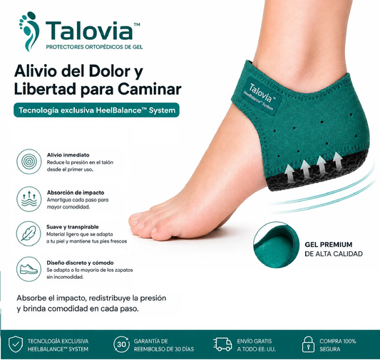 Talovia™ Protectores Ortopédicos de Gel